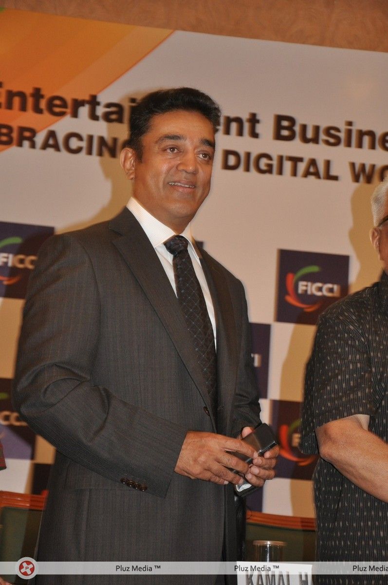 Kamal Haasan - Kamal Hassan at Federation of Indian Chambers of Commerce & Industry - Pictures | Picture 133386